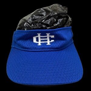 Richardson Pro Model No. 740 Blue Mesh Visor Hat Adjustable White HC Logo Sports